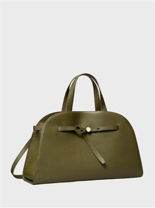 Romy Pebbled Leather Bowling Bag TORY BURCH | 179990325
